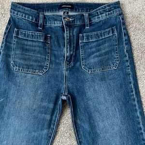 J Crew Flare Leg Denim
